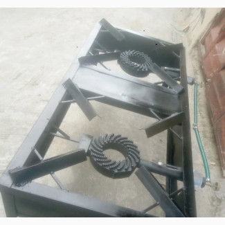 Double Burner Gas Cooker Local Made