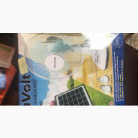 Dura Volt Solar Rechargeable Table Fan