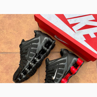 Original Nike Shox TL X Skepta - Sk Shox Black/Red Sneakers