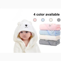 Children#039;s Bath Towel Hooded Towel