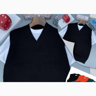 Styled Vest and Polo