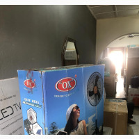 Ox Hexa Rechargable 18 Inches Fan - Brand New
