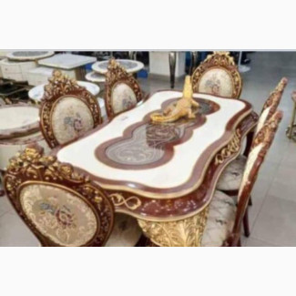 Royal Dining Table Set With 6 Chairs