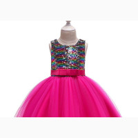 Lovely Princess Sequence Ball Gown