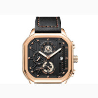 Poedagar Classic Leather Watch