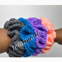 Pretty Ruffle Scrunchies