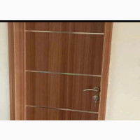 Super Quality HDF Door With Silver Chrome