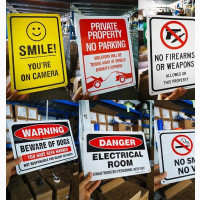 Safety Signage Stop
