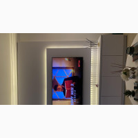 Glossy TV Console With LED
