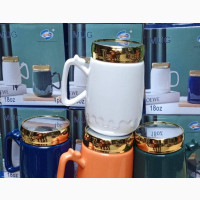 Mirror Lid Tea Mug