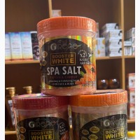 Booster White Spa Salt Scrub