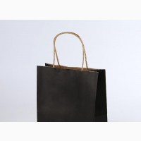 Black Kraft Bag (12 Pieces, 25cm X 33cm) - Brand New