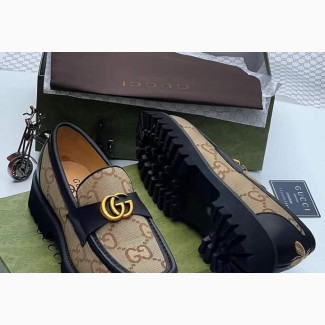 Gucci Men#039;s Flat Shoes - Size 41, 46 - Brand New