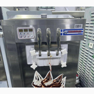Pure Stainless Steel Handle Ice Cream Machine