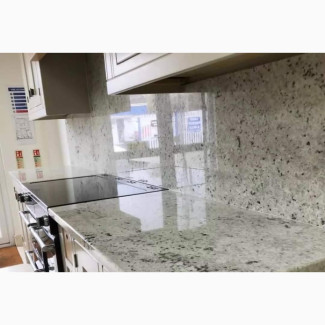 Colonial White Granite Slab - High Quality and Durable