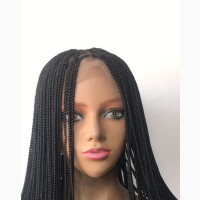 Knotless Braid, Color Green and Color 1