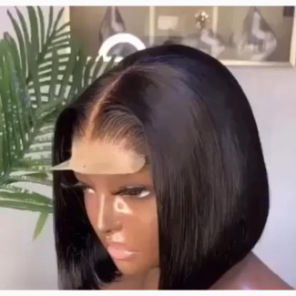 Bob Human Hair Full Closure - Natural Color