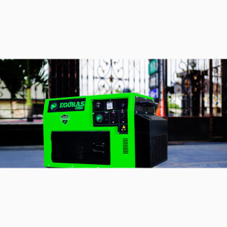 Egoras Soundproof 8kva Dual Fuel Generator - Brand New