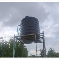 Scaffolding and 1, 000 LTR Water Tank