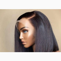 10 Inches Full Frontal Wig Double Drawn Quality
