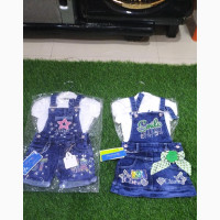 Jeans Suspender for Girls 6m-3yrs