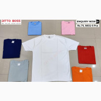 Original Exaly Plain T-Shirt(Dozens)