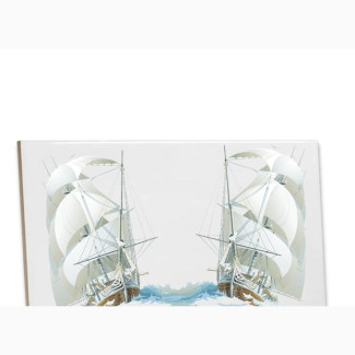 Wall Tiles for Bathroom Decoration - Ship on the Horizon