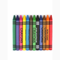 Wax Crayon - 12 Sticks