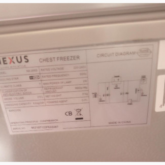 I Want to Sell Nexus Freezer a Brand New Working Perfectly