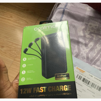 Oraimo 20000mah Power Bank With Inbuilt Cable