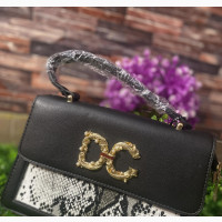 Dolce Gabbana Women#039;s Genuine Leather Handbag - Large
