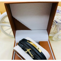 Stylish Men#039;s Leather Bracelet