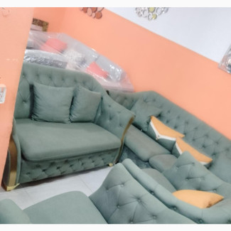 7 Seater Quality Fabric Foreign Sofa Parlor Chair