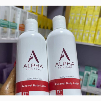 Alpha Skin Care 12% Glycolic Acid Lotion for Smooth Skin