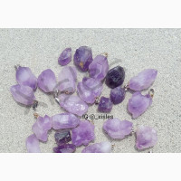 Amethyst Gemstones With Hooks