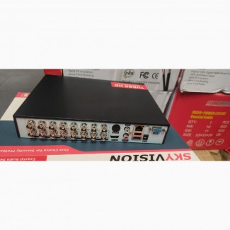 16 Channels DVR Coaxial Audio