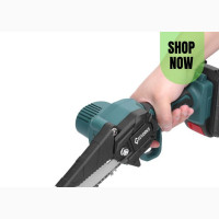 Portable Electric Pruning Saw - 2 Batteries Included