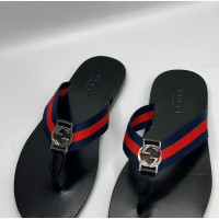 Original GUCCI Leather Sole Slippers Available in Store