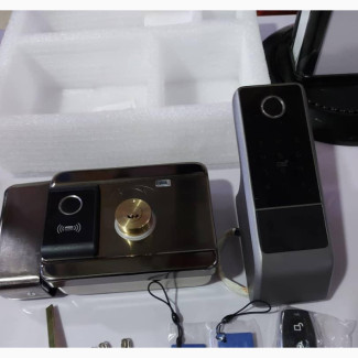 Tuya Jam Keylock + Card Fingerprint Both Entry/Exit + Remote
