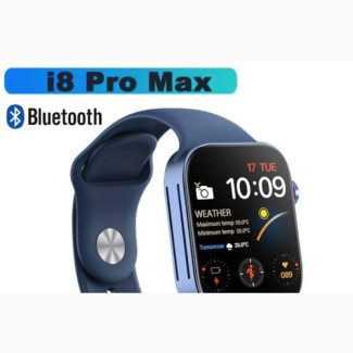 I8 Pro Max Smartwatch Waterproof Bluetooth Sleep Monitor