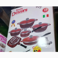 23pcs Cooking Pot Die Cast Non-Stick Cookware Sets