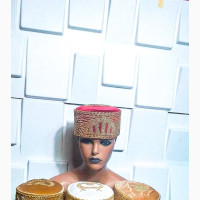 Beaded Round/ Yoruba Caps for Men - Brand New