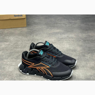 Reebok Zig Dynamica 2.0 Black and Orange Sneakers for Men