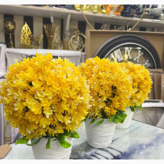 Decorative Yellow Home Decor Flowers