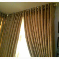 Turkish Curtain with Gold Design