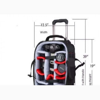 Trolley Camera Backpack Bag