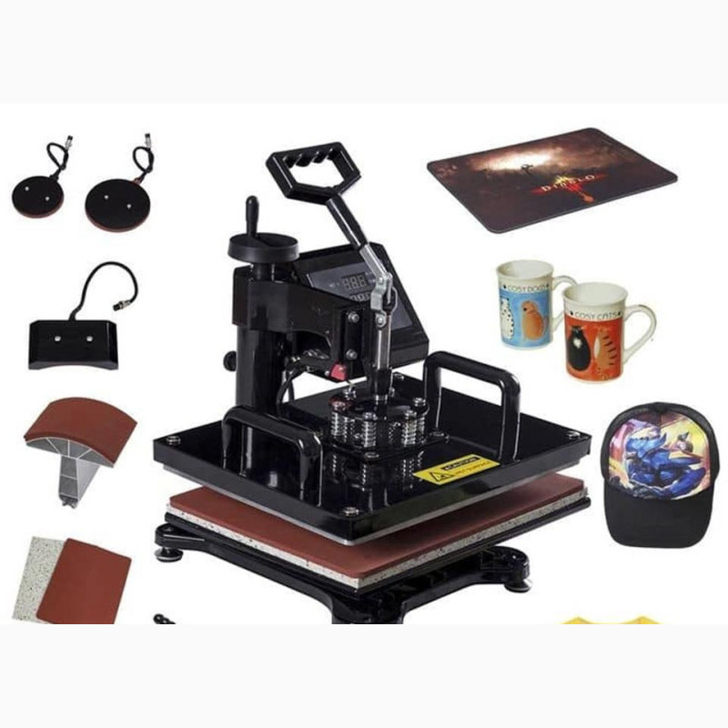 8 in 1 heat press machine discount