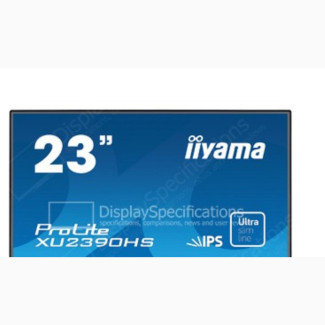 Iiyama ProLite XU2390HS 23 IPS Monitor, Full HD, HDMI, VGA, DVI-D, USB 2.0