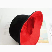 Red Double Sided Bucket Hat - Unisex - Brand New