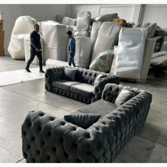 5 Seater Living Room Fabric Made Sofa Chair - Home Interiors